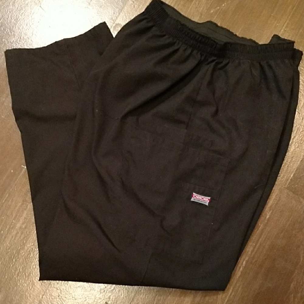 Black Cherokee scrub pants